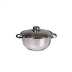 Oala inox cu capac COCINERA 22cm 4L Autentic HomeTV foto