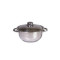 Oala inox cu capac COCINERA 22cm 4L Autentic HomeTV