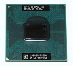 Intel Core 2 Duo T9550 Socket P 2.66 Ghz 6m 1066 mhz(ca T9400 T9800 T9900 T9600 foto