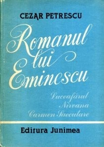 Cezar Petrescu - Romanul lui Eminescu foto
