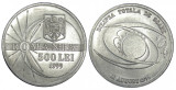 ROMANIA 500 LEI 1999 ECLIPSA UNC NECIRCULATA, Aluminiu