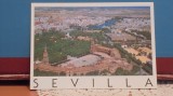 SPANIA - SEVILLA - PLAZA DE ESPANA, VEDERE AERIANA - NECIRCULATA., Fotografie