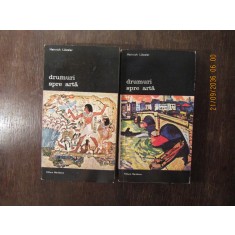DRUMURI SPRE ARTA- HEINRICH LUTZELER ( 2 VOL )