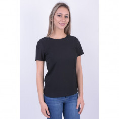 Bluza Maneca Scurta Pieces Akira Negru foto