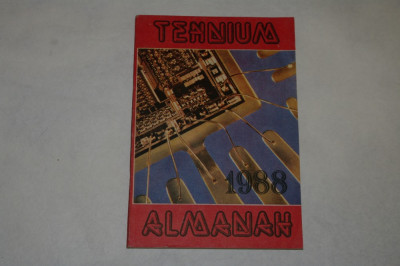 Almanah Tehnium - 1988 foto