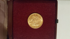 Moneda aur 20 lei 1883 -1890 . foto