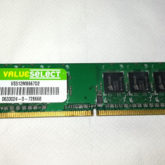 Memorie RAM Desktop PC - Corsair / 512 MB / DDR2 / 667 MHz / PC2-5300