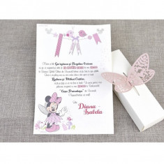 Invitatie botez Zana Minnie 15708 foto