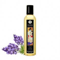 Ulei de masaj SHUNGA, cu aroma de lavanda, 250 ml foto