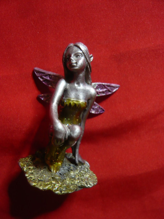 Figurina din metal- Tinkerbel - Personaj Disney h= 5,4cm