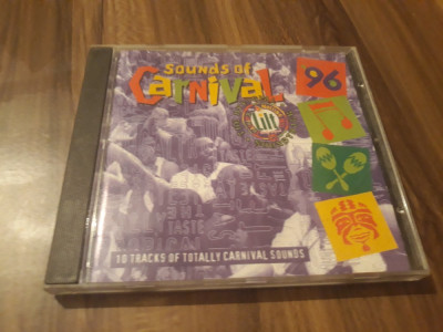CD VARIOUS SOUNDS OF CARNIVAL 96 ORIGINAL foto