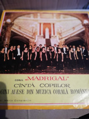 Vinil - Corul madrigal foto