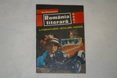 Almanah Romania literara - 1988 foto