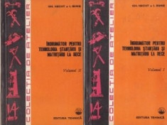 Gh. Hecht - Indrumator pentru tehnologia stantarii si matritarii la rece (2 vol) foto