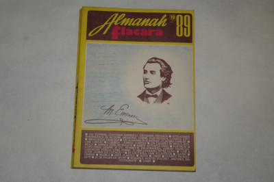 Almanah Flacara 1989 - ultimul numar din epoca &amp;quot;ceausescu&amp;quot; foto