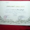 Diploma Jubiliara - 10 Ani Sectia Numismatica a CCA 1986