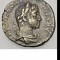 Denarius roman Elagabalus argint 2.32g denar autentic an 218 E.N.
