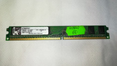 Memorie RAM Desktop PC (slim) Kingston / 1 GB / DDR2 / 667 MHz / PC2-5300 foto