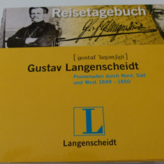 Reisetagebuch - Gustav Langenscheidt