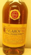 BRANDY ORIGINALE STRAVECCHIO, VLAHOV 61, L. 1 gr. 43 ANI 50/60 foto