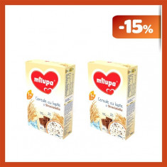 Pachet 2 X Milupa Cereale Cu Lapte Si Stracciatella, 250G, 12 Luni+ foto