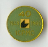 1949 -1989 ICPMC - INDUSTRIE ROMANEASCA - Insigna RSR