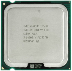 Procesor PC Intel Core 2 Duo E8500 SLB9K 3.16Ghz foto