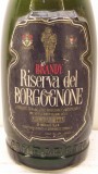 BRANDY RISERVA DEL BORGOGNONE INGA PURO DISTILLATO DI VINO L. 1 gr. 40 ANI 50/60