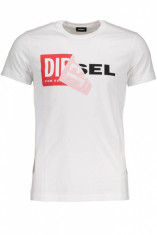 Diesel Tricou barbati 110070 Alb foto