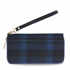 AGP5010 - Navy Womens Zip Around Purse / Wallet foto