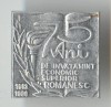 1913 -1988 ANIVERSARE 74 DE ANI INVATAMANT ECONOMIC SUPERIOR - Insigna RSR