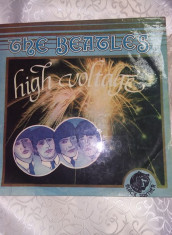 disc vinil THE BEATLES ,High voltage,Transport.GRATUIT foto