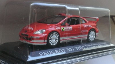 Macheta rally Peugeot 307 WRC Gronholm 2004- Altaya 1/43 (Raliu) foto