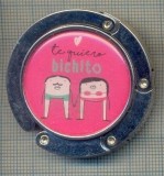 BRELOC Y298 PENTRU COLECTIONARI -TE IUBESC ALBINUTO(GANDACEL)- TE QUIERO BICHITO