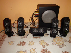 sistem audio complet logitech x 530 surrownd 5.1 140w foto