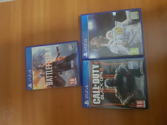 FIFA 18,BATTLEFIELD 1,CALL OF DUTY BLACK OPS 3 PS4 foto