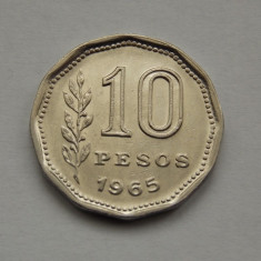 10 PESOS 1965 ARGENTINA
