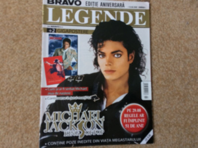 revista bravo legende michael jackson king of pop 2009 fan muzica fara postere foto