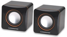 Manhattan 2600, USB, 6 W RMS, Negre foto