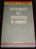 Myh 527s - INSTRUMENTE ALE CONDUCERII IN ARMATA - I COMAN - E BURBULEA - ED 1986