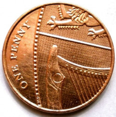 MAREA BRITANIE , 1 PENNY 2015 foto