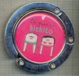 BRELOC Y297 PENTRU COLECTIONARI -TE IUBESC ALBINUTO(GANDACEL)- TE QUIERO BICHITO
