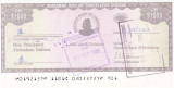 Bancnota Zimbabwe 1.000 Dolari (2003) - P15 UNC ( Travellers Cheques )