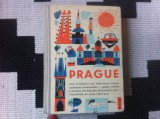 praga prague guide praha ghid turistic 1965 ilustrat harta in limba franceza