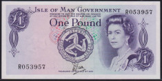 Bancnota Isle of Man 1 Pound (1979) - P34 UNC foto