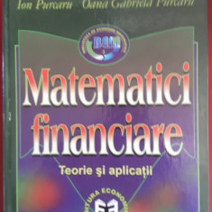 Ion Purcaru , Oana Gabriela Purcaru - Matematici financiare