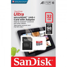 Carduri de memorie Card de memorie SanDisk Micro SD Ultra, 32GB, Class 10 foto