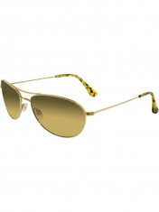 Ochelari de soare Maui Jim Gradient Baby Beach HS245-16 Auriu Aviator dama HS245-16 foto