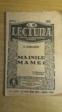 Myh 624 - Lectura floarea literaturilor straine 48 - Mainile mamei - B Bjornson