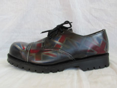 Bocanci / ghete / pantofi Underground England piele , marime 43.5-44 (28.5 cm) foto